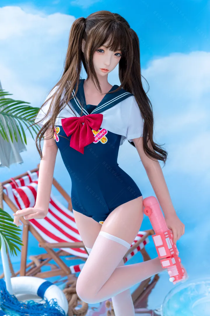 159cm (5ft3) คัพ C น้ำหนักเบา ซิลิโคน ตุ๊กตายาง หัวขยับกรามได้ MoMo